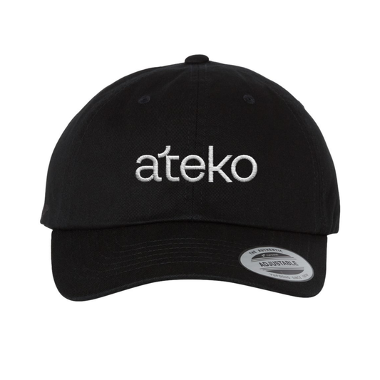 Ateko EcoWash Black Dad Hat
