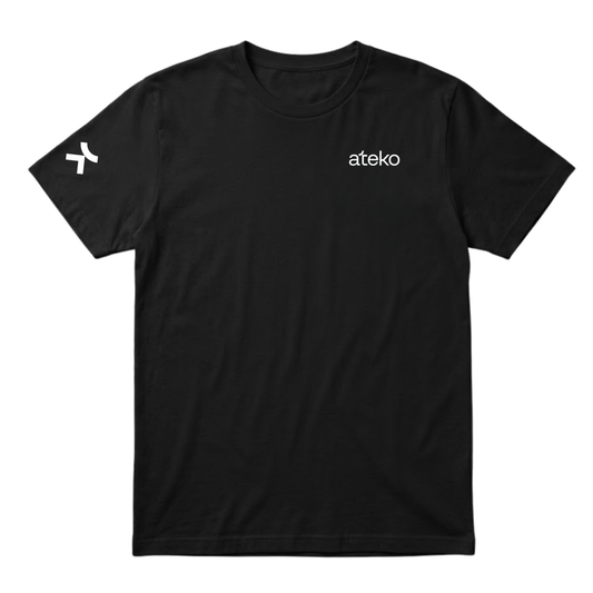 Ateko Unisex Classic Black T-Shirt
